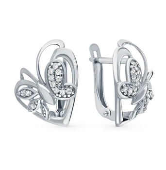 Silver earrings with cubic zirconia sunlight sample 925
Silver earrings with cubic zirconia sunlight sample 925