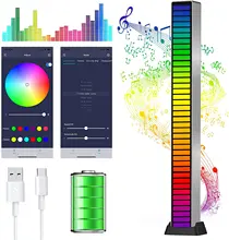 LED Strip Light Sound Control Pickup Rhythm Light Music Atmosphere Light RGB Colorful Tube USB Energy-Saving Lamp Ambient Light
LED Strip Light Sound Control Pickup Rhythm Light Music Atmosphere Light RGB Colorful Tube USB Energy-Saving Lamp Ambient Light
