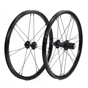 

Silverock Alloy Wheels 16" 1 3/8" 349 V Rim Brake 14H 21H 74mm 130m 11s for FNHON GUST Zephyr Folding Bike Urban Bicycle Wheels