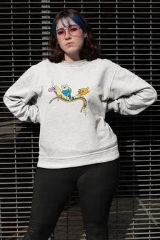 Angemiel Wear Unicorna Overlapping Finn And Jack White Women Sweatshirts 
Angemiel Wear Unicorna Overlapping Finn And Jack White Women Sweatshirts