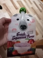 Bolsa de almacenamiento con dibujos animados para niños, bolsa para leche de pecho, alimento reutilizable para bebé, bolsas de alimentación con doble cremallera, 200ML, 4 Uds./8 Uds. Por paquete