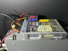 Voltímetro de alta calidad, amperímetro azul + rojo LED Amp doble Digital, medidor de voltímetro DC 100V 10A