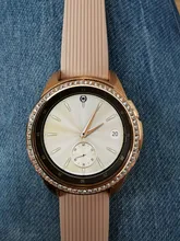 Funda de reloj inteligente para Samsung galaxy Watch, 46MM, 42MM, accesorios, funda adhesiva, antiarañazos, Metal