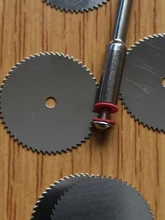 Alguien nuevo 5 uds 22x0,3mm de acero inoxidable de disco de corte de hoja de sierra Circular de herramientas para Dremel herramienta rotativa Dremel Accesorios