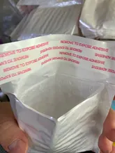 Lote de 50 unidades de bolsas tipo sobre de espuma blanca, sobres acolchados autosellados, sobres con bolsa de burbujas para correo, paquetes de envío