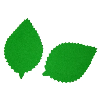 Фом8-1-1 workpiece from foamiran 'sheet пильчатый', 5x3 cm, 10 PCs, Green
Фом8-1-1 workpiece from foamiran 'sheet пильчатый', 5x3 cm, 10 PCs, Green