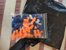 Tapones para los oídos de espuma blanda, tapones de protección auditiva con aislamiento acústico, reducción de ruido, cónico, para viaje, 10 pares