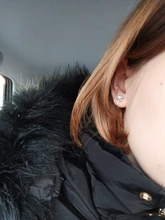 Pendientes de Clip de copos de nieve de estilo coreano para mujer, pendientes sin Piercing de cristal, joyería de moda 2020, pendiente sin orificio de oreja