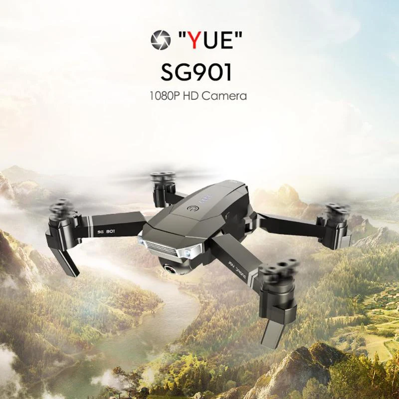 SG901 1080P HD Dual Camera RC Drone WIFI FPV Foldable Optical Flow Positioning Quadcopter Auto Return Aircraft With Battery USB
SG901 1080P HD Dual Camera RC Drone WIFI FPV Foldable Optical Flow Positioning Quadcopter Auto Return Aircraft With Battery USB