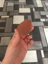 Milagro 1 Uds polvo esponja de maquillaje Puff en seco y en húmedo combinado maquillaje de belleza de calabaza en polvo Puff corte biselado de esponja herramientas