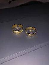 Letdiffery Boho 4 Estilo de acero inoxidable anillos de mujer Vintage geométrica joya de anillo abierto Dropshipping. Exclusivo.