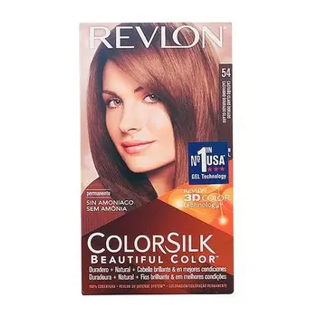 Dye No Ammonia Colorsilk Revlon Light golden brown
Dye No Ammonia Colorsilk Revlon Light golden brown