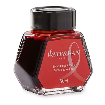 Waterman-ink for fountain pens, red color, 50ml pens
Waterman-ink for fountain pens, red color, 50ml pens