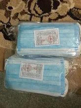 Mascarilla quirúrgica desechable con elásticos, máscara facial no tejida de 3 capas, transpirable, color rosa, azul, negro y blanco