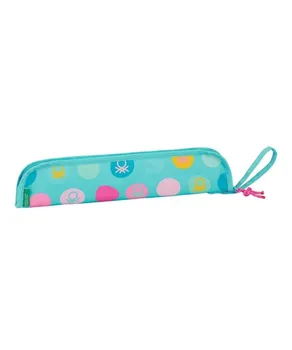 PORTAFLAUTAS BENETTON MOLES TURQUOISE 37X8X2 812051284 
PORTAFLAUTAS BENETTON MOLES TURQUOISE 37X8X2 812051284
