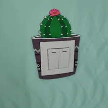 Switch-Cover Wall-Sticker Outlet Unicorn Room-Decor Luminous-Switch Flamingo Silicone