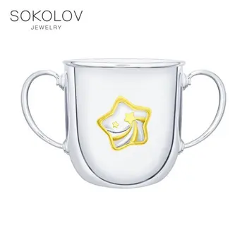 The "star" drinker Sokolov, fashion jewelry, silver, 925, women's/men's, male/female
The "star" drinker Sokolov, fashion jewelry, silver, 925, women's/men's, male/female