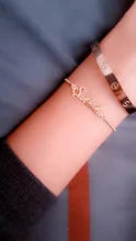 Collar con nombre personalizado para hombre y mujer, gargantilla de corazón con letras de acero inoxidable, colgante plateado, placa con nombre personalizada