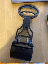 Recogedor de excrementos para perros, dispensador con mango largo de mandíbula para cachorros, limpiador de excrementos exterior