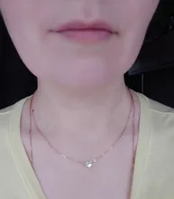 De circón brillante Invisible transparente delgada línea collar Simple gargantilla joyería de las mujeres de Collana joyería Kolye Collares Collier Femme