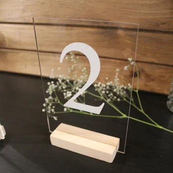 Personalized Acrylic Calligraphy Table Numbers With Wood Holder Set Wedding Event Shower Number Sign Wedding Table Number 
Personalized Acrylic Calligraphy Table Numbers With Wood Holder Set Wedding Event Shower Number Sign Wedding Table Number