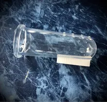 Cepillo de dientes con caja para dedos de bebé, cepillo de limpieza de goma suave de silicona para niños, masaje transparente, cuidado Dental