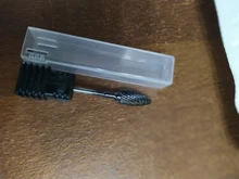 Asweina-broca de carburo de titanio negro, 9 tipos, fresa eléctrica para aparatos de manicura, accesorios, herramientas