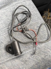 MoFlyeer-cargador USB para motocicleta adaptador de teléfono móvil resistente al agua, de aleación de aluminio, con pantalla Digital de 2.4A, cargador rápido para coche con interruptor