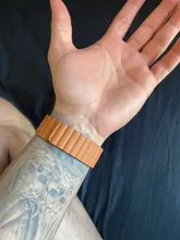 Correa de cuero para Apple Watch, bandas de 44mm, 40mm, Serie 6, IWatch 3, 42 y 38mm, Correa de reloj para Apple Watch 5 Se