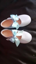 Zapatos de charol con lazo para niñas pequeñas, calzado de baile de Color sólido, primavera y otoño, SMG104