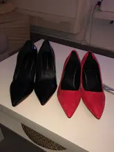 Zapatos náuticos de tacón alto para mujer, calzado de boda, de punta estrecha, Color caramelo, Color negro