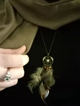 Nuevo estilo Tassel Peacock Feather Bohemio Collar largo Shell Suéter Cadena de cuero Joyería Exagerado Diseño Envío de la gota