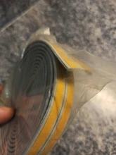 Tira de aislamiento acústico de espuma autoadhesiva para puerta y tira de sellado de ventana, tira de goma anticolisión, 5 metros