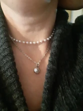 Cadena de cuentas de perlas para mujer, Gargantilla Simple de 15 estilos, collar de borla de hoja de cristal para mujer, joyería sexual de moda, accesorios para baile de graduación