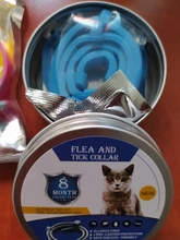 Collar de prevención de pulgas y garrapatas para perros y gatos, repelente de mosquitos, ajustable, accesorios para perros, 8 meses, novedad