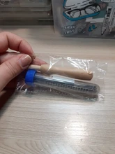 20 unids/set agujas de coser 3 tamaños agujas de fieltrar Artesanato de Pocked agujas conjunto de bricolaje herramientas con mango de madera