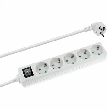 Power Socket - 5 sockets with Switch NIMO MEL-003 1E:3S Blanco
Power Socket - 5 sockets with Switch NIMO MEL-003 1E:3S Blanco