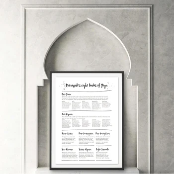 8 Limbs of Yoga Canvas Print Ashtanga Yoga Artwork Poster Yoga Gift Yoga Philosophy Painting Picture Yoga Studio Wall Art Decor
8 Limbs of Yoga Canvas Print Ashtanga Yoga Artwork Poster Yoga Gift Yoga Philosophy Painting Picture Yoga Studio Wall Art Decor