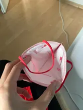 Mascarillas FFP2 KN95 reutilizables, máscaras protectoras de 5 capas antipolvo, con elásticos, 5-100 Uds., ce