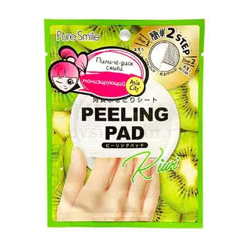 Toning peeling disc for face with kiwi extract sunsmile pure smile peeling pad Peach
Toning peeling disc for face with kiwi extract sunsmile pure smile peeling pad Peach