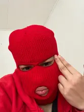 Invierno pasamontañas para esquiar máscara de cara completa moto ciclismo máscara para ciclismo Motocross casco Hood ejército táctico CS gorro de lana abrigado