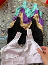 5 unids/lote sin AHH Bra como visto en TV sexy sujetador para yoga o ejercicios tops ropa interior de las mujeres sostén al por mayor dropship