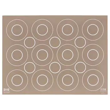 Silicone Baking Mats - Set of 2 Non-stick, BPA Free Food Grade Silicone Mat Liners for Half-Size Cookie Sheet with
Silicone Baking Mats - Set of 2 Non-stick, BPA Free Food Grade Silicone Mat Liners for Half-Size Cookie Sheet with