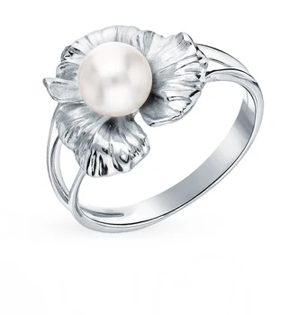 Silver ring with pearls sunlight sample 925
Silver ring with pearls sunlight sample 925