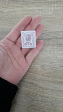 Moldes UV de silicona con forma de pata de oso para joyería, 1 pieza, DIY