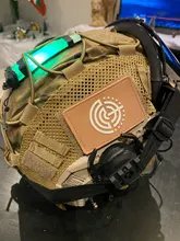 Mulitcam-casco antibalas de corte alto para hombre, gorra con cuerda elástica para militar táctico