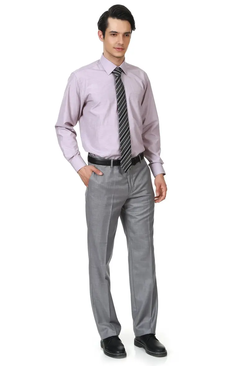 Varetta Regular Gray Flat Pockets Zipper fly full length Fabric Men Pants Poliviscon Mid Waist Type For Solid Long Pants
Varetta Regular Gray Flat Pockets Zipper fly full length Fabric Men Pants Poliviscon Mid Waist Type For Solid Long Pants
