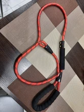 Correa para adiestramiento de perros 5 de Nylon de Color básicos cuerda medio pasear a los perros Collar para perro grande Durable fácil Control ajustable Labrador