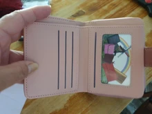 Billeteras de cuero bordado pequeño para mujer, bolso de mano femenino, con tarjetero, billetera con Clip para billetes, 2021