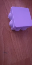 Caja de alimentación impermeable para exteriores, caja de control eléctrico de plástico ABS IP65, bricolaje, carcasa de cable de conexión interior, caja de empalme de Rama